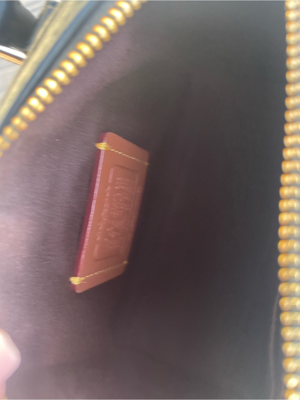 Coach Black Quilted Signature Mini Rowen with Gold Hardware - Picture 8 of 9